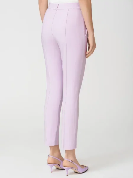 Брюки Elisabetta Franchi фиолетовые