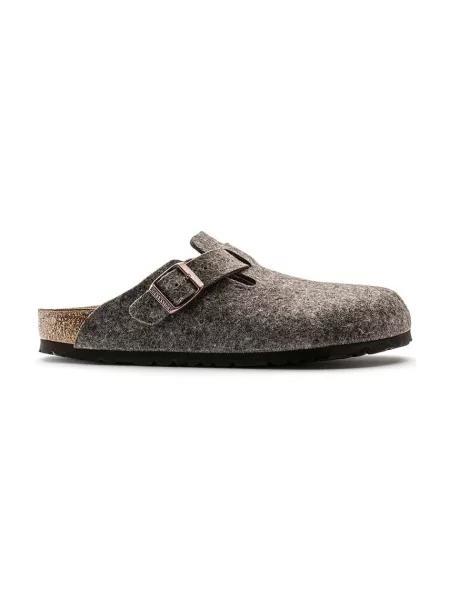 Kućne papuče Birkenstock Boston siva