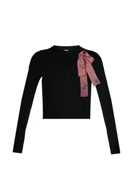 Cardigan Erdem cu funde negru