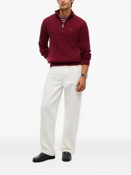 Pulover Tommy Hilfiger roșu