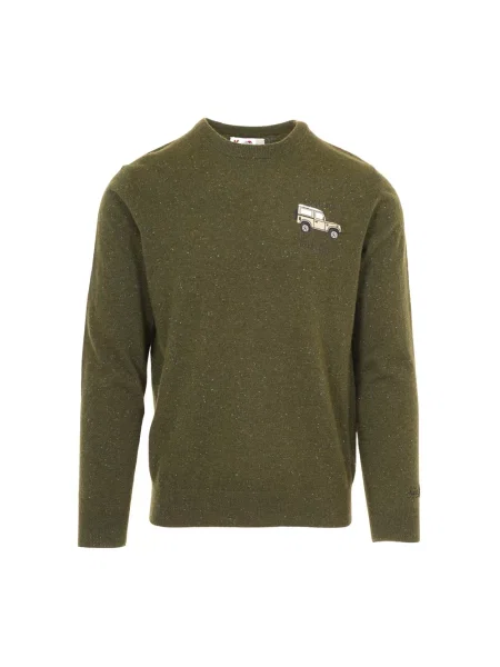 Sweter Mc2 Saint Barth zielony