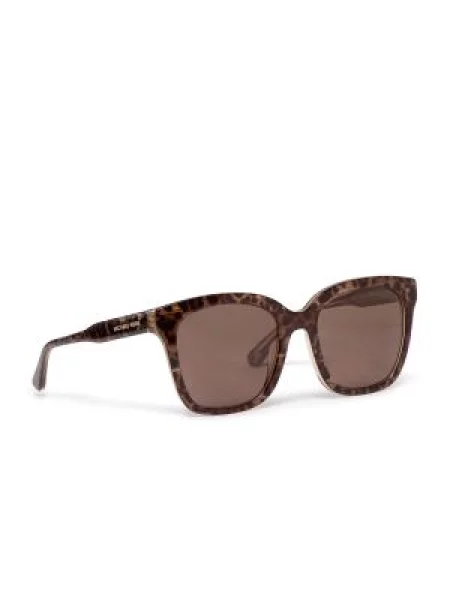 Akiniai nuo saulės Michael Kors Brown Leopard juoda