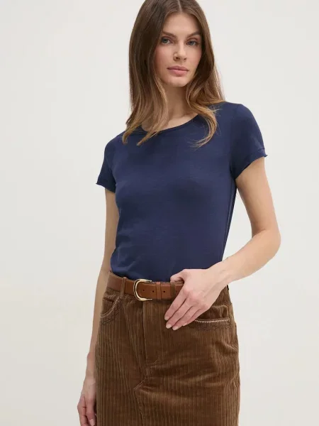 Тениска Sisley тъмносиньо