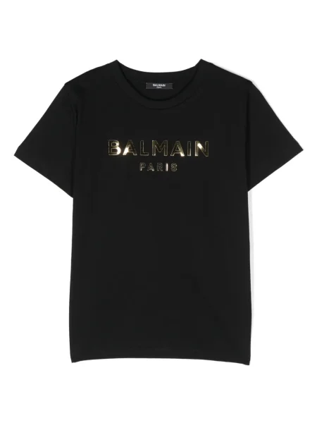 Koszulka dziecięca Balmain czarna