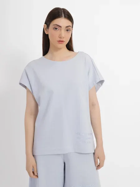 Футболка Emporio Armani синяя