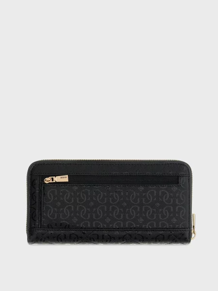 Кошелек Guess с принтом черный