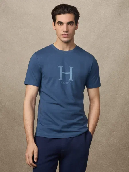 Hackett London kratka majica modra