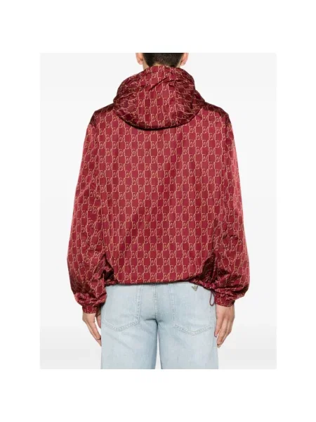 Kurtka bomber Emporio Armani czerwony