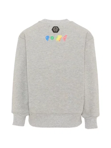 Bluza dziecięca Philipp Plein szara