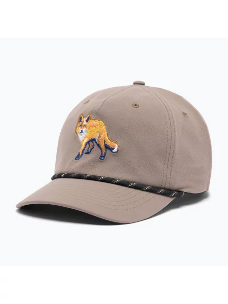 Czapka z daszkiem Columbia Ecoscape 3D Stretch Snpback iron/fox brązowa