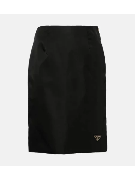 Osłona spódnica ołówkowa Prada czarna