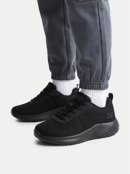 Детские кроссовки Skechers черные
