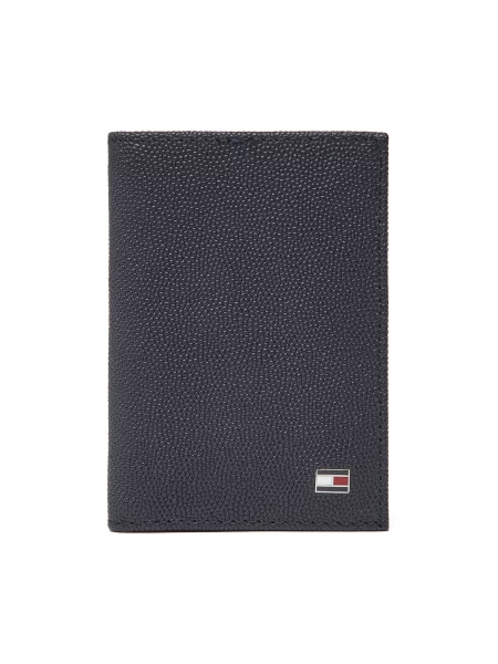 Tommy Hilfiger Usnjen etui za kartice modra
