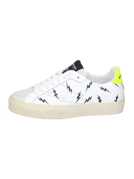 Sneakersy Stokton skórzane białe