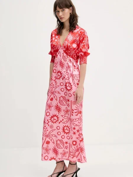 Макси платье Never Fully Dressed красное