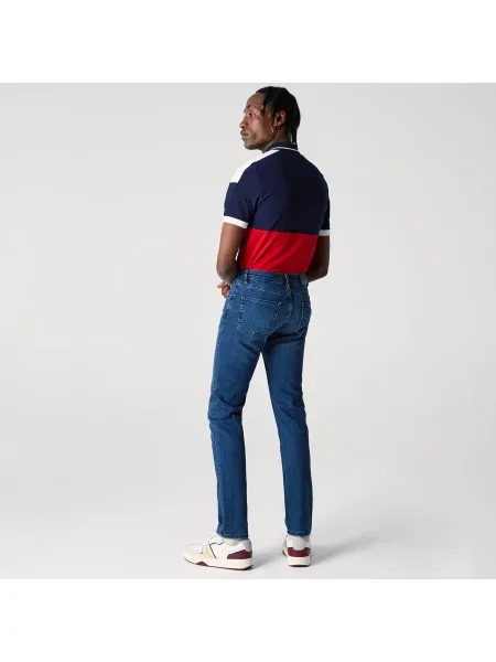 Lacoste Spodnie niebieskie