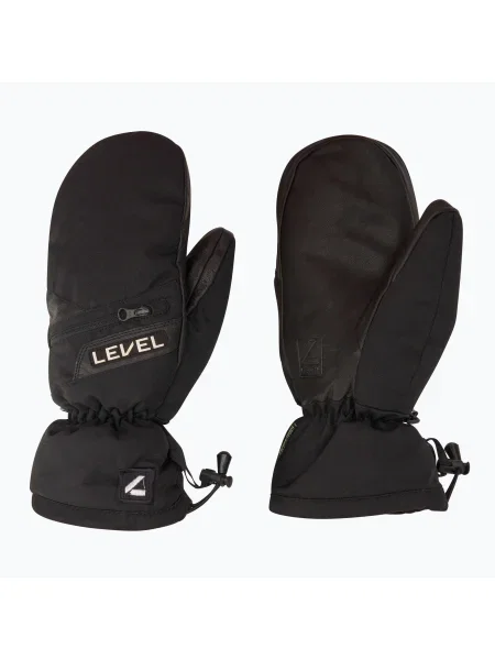 Скиорски ръкавици Level Switchback Mitt black черно