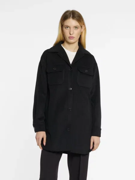 Arber Куртка-сорочка Вовна чорний