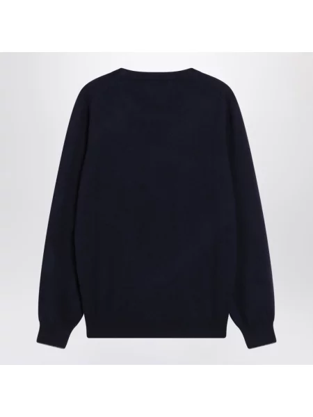 Sweter Brunello Cucinelli niebieski