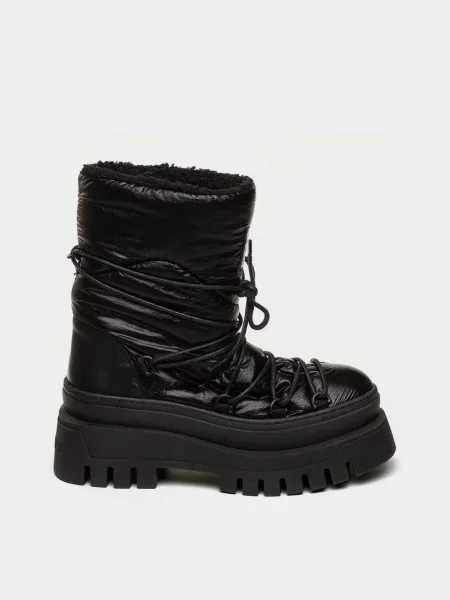Steve Madden Чоботи дутики чорний