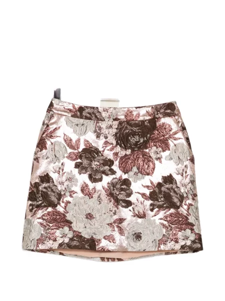 Fustă Elie Saab cu model floral în linie A