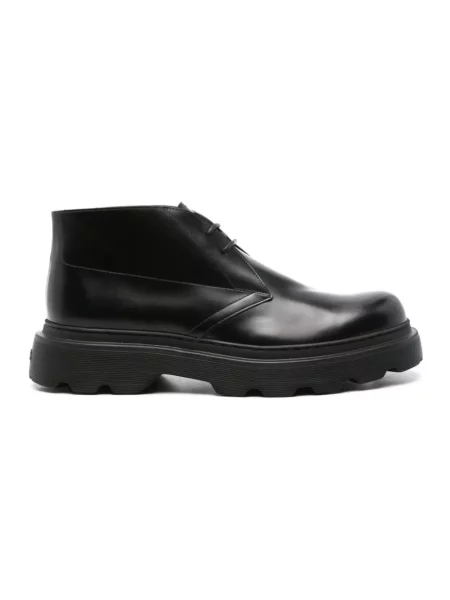 Botki Tod's skórzane czarne