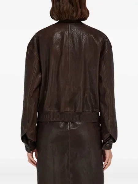 Geacă bomber Ferragamo maro