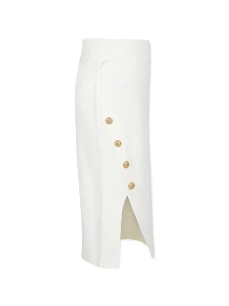 Spódnica maxi dziecięca Balmain biała