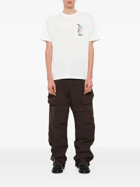 Tricou Kenzo cu imagine alb