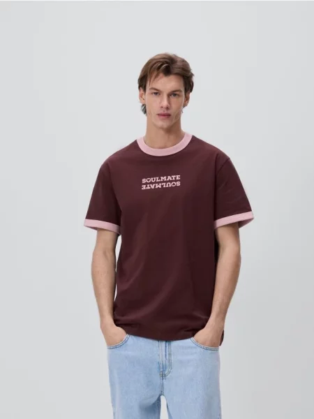 Детская футболка Reserved коричневая