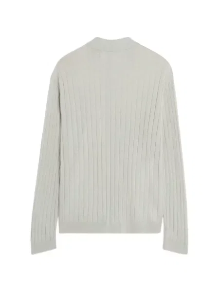Cardigan Maison Kitsune cu nervuri