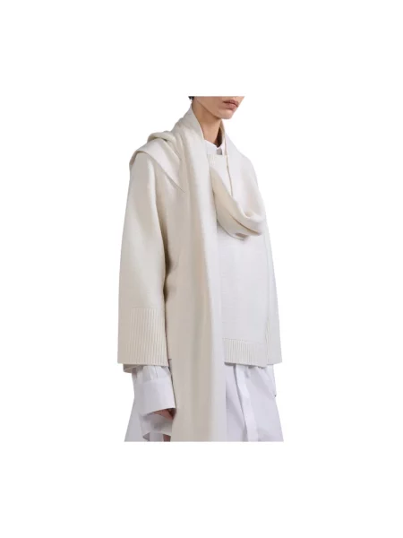 Sweter Barbara Bui wełniany biały