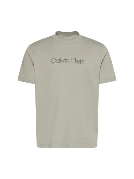 Calvin Klein Jeans Tricou gri piatră negru