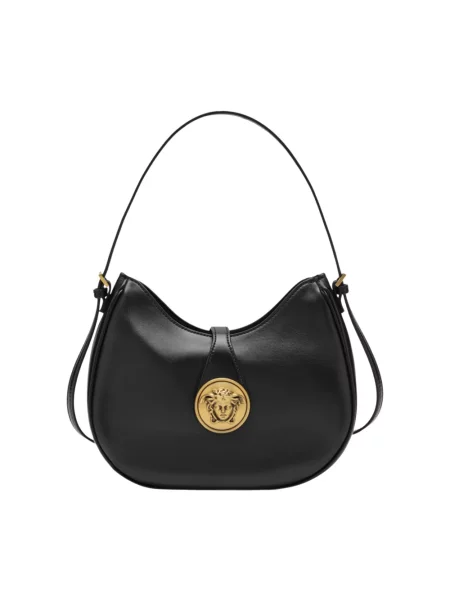 Torebka hobo Versace czarna