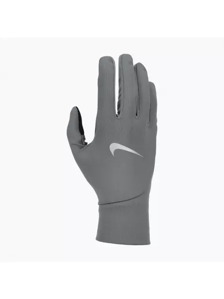Мъжки ръкавици за бягане Nike Pacer Lightweight RG smoke grey/smoke grey/silver сиво