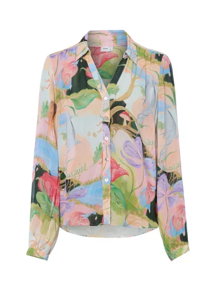 Nümph Bluzka Nushailin Kobiety wielokolorowy wzorzysty 34