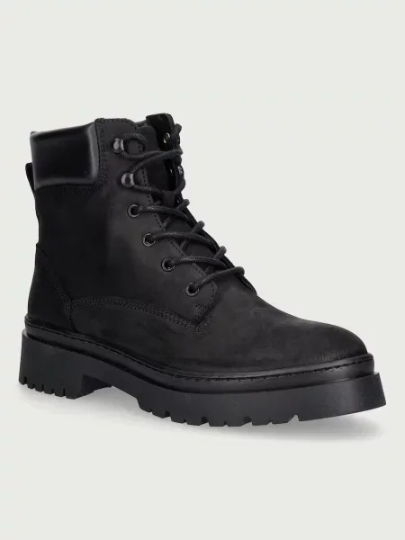 Gant botine pentru femei din nubuck Aligrey negru