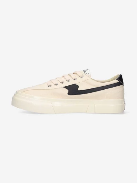 Кроссовки Stepney Workers Club из канваса бежевые