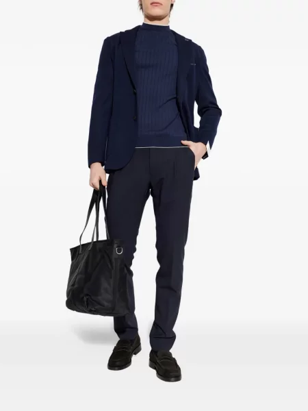 Pantaloni Eleventy albastru