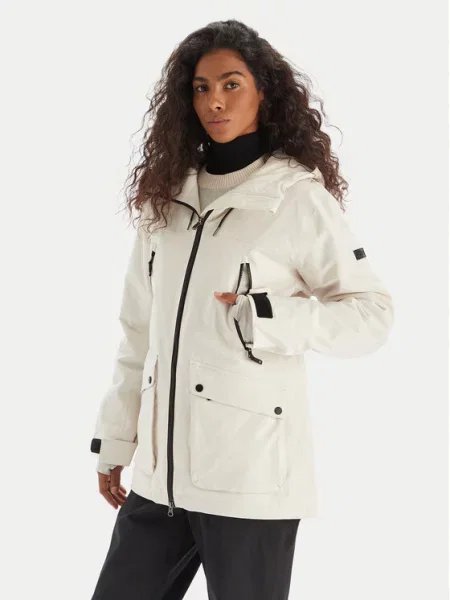 Горнолыжная куртка Roxy белая