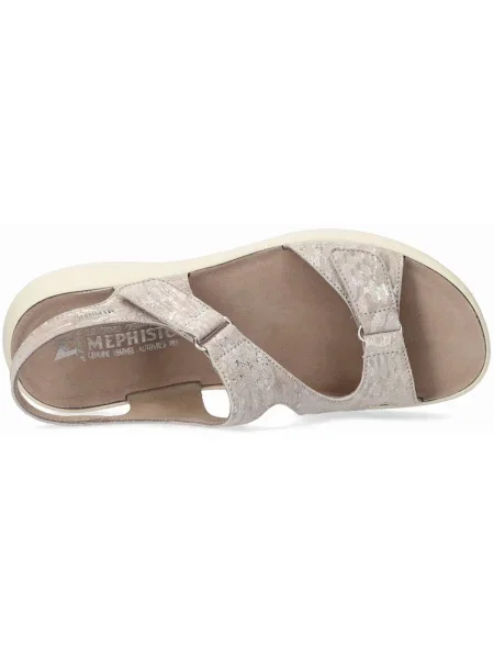 Pantofi Mephisto argintiu