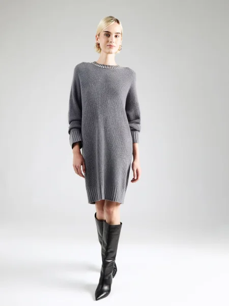 PINKO Rochie tricotat ASK' gri