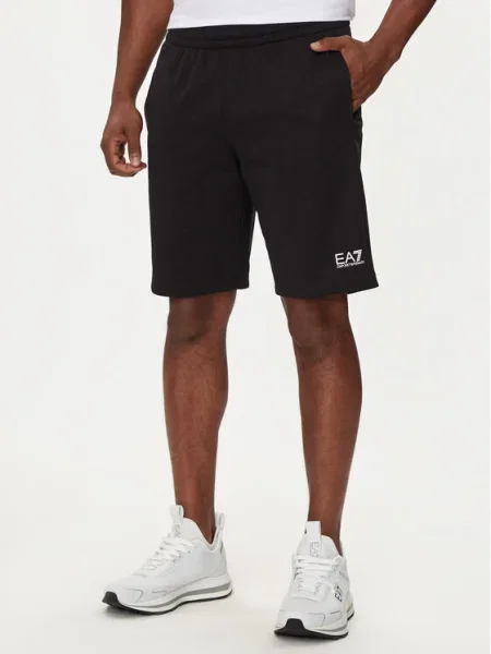 Športové šortky Ea7 Emporio Armani čierna