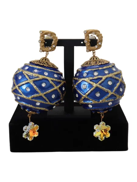 Kolczyki Dolce And Gabbana niebieskie