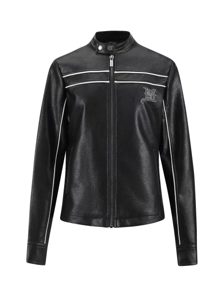 Ed Hardy Geacă de primăvară-toamnă Panther Lightening verde deschis / roşu închis / negru alb