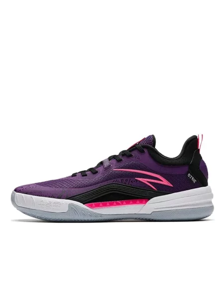 Sneakersy Anta skórzane fioletowe