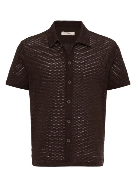 Antioch Cămașă mokka maro