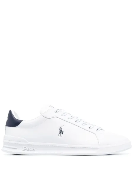 Sneakerși Polo Ralph Lauren cu imagine alb