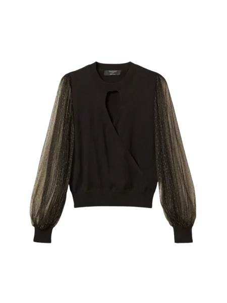 Sweter Twinset czarny