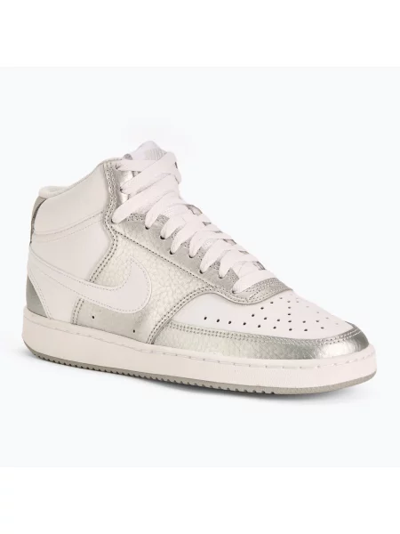 Női cipő Nike Court Vision Mid grey/silver/white Court Vision Mid fehér